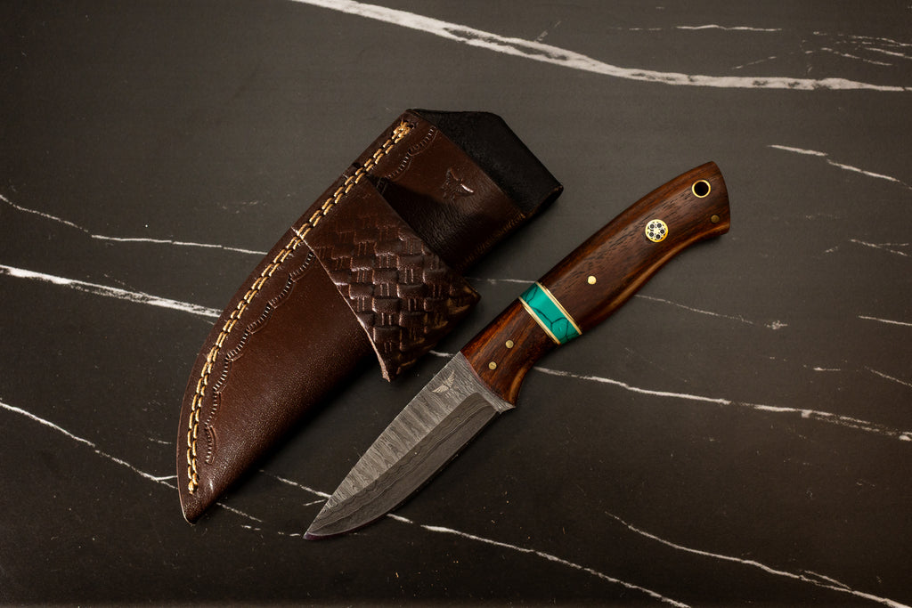 HTK7 - LSNG4 - Rose Wood Drop Point