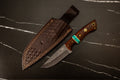 HTK33 - LSNG3 - Rosewood Drop Point Skinner - HomeTown Knives