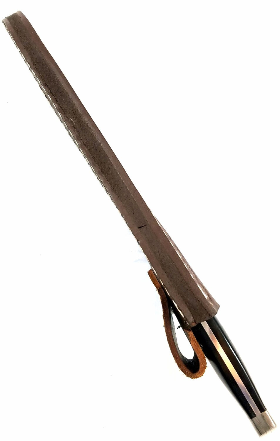 HTN-18  Damascus Santuko Chef Knife / handmade  Chef Knife / Micarta Handle / Santuko / Frictionless grinds / NonStick / Kitchen / Cook - HomeTown Knives