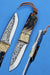 HTK - 281   Knife/ Skinner / Hunting / Camping / Hand Made / Custom / Ram Horn  Handle / 1095 Steel - HomeTown Knives