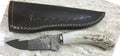 Custom HTKVN  Damascus Gut Hook Skinner /  Stag / Hunting