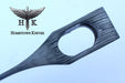 HTK001 Damascus  Knife/ Viking Axe Head / Hunting / Camping / Hand Made / Custom - HomeTown Knives