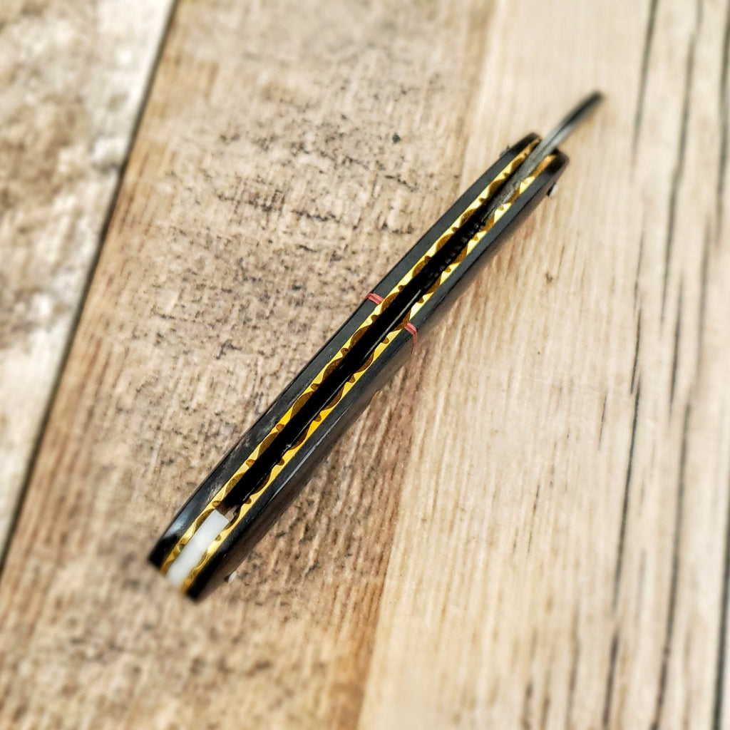 HTRR1 // Replaceable Blade Damascus Straight Razo // Close Shave // UNIQUE Handmade // Custom //  Constantly Innovating