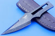 HTK-49  Damascus Knife custom handmade Neck Knife / Great quality - HomeTown Knives