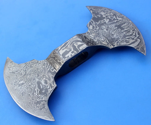 HTK 99 - Damascus Knife custom handmade Axe Head - HomeTown Knives