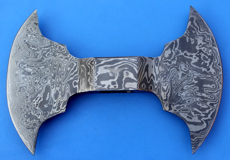 HTK 99 - Damascus Knife custom handmade Axe Head - HomeTown Knives