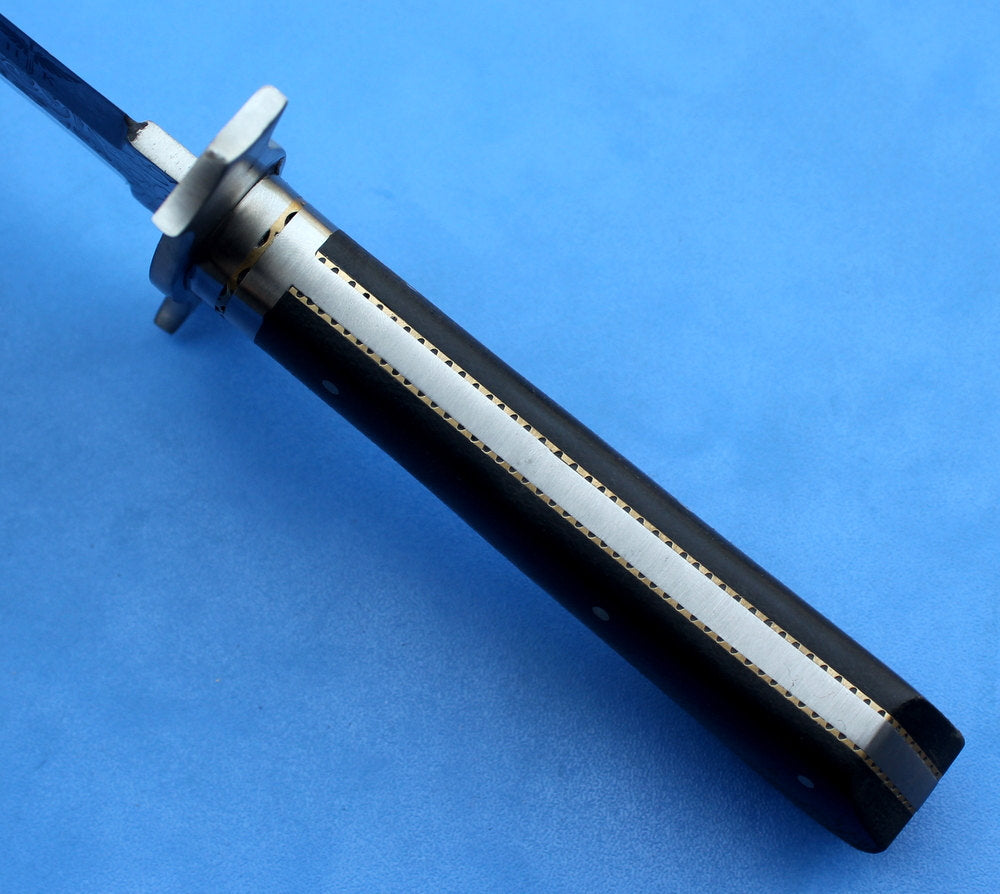 HTK-137 custom handmade Stainless Steel Dagger / Micarta handle / Great quality - HomeTown Knives