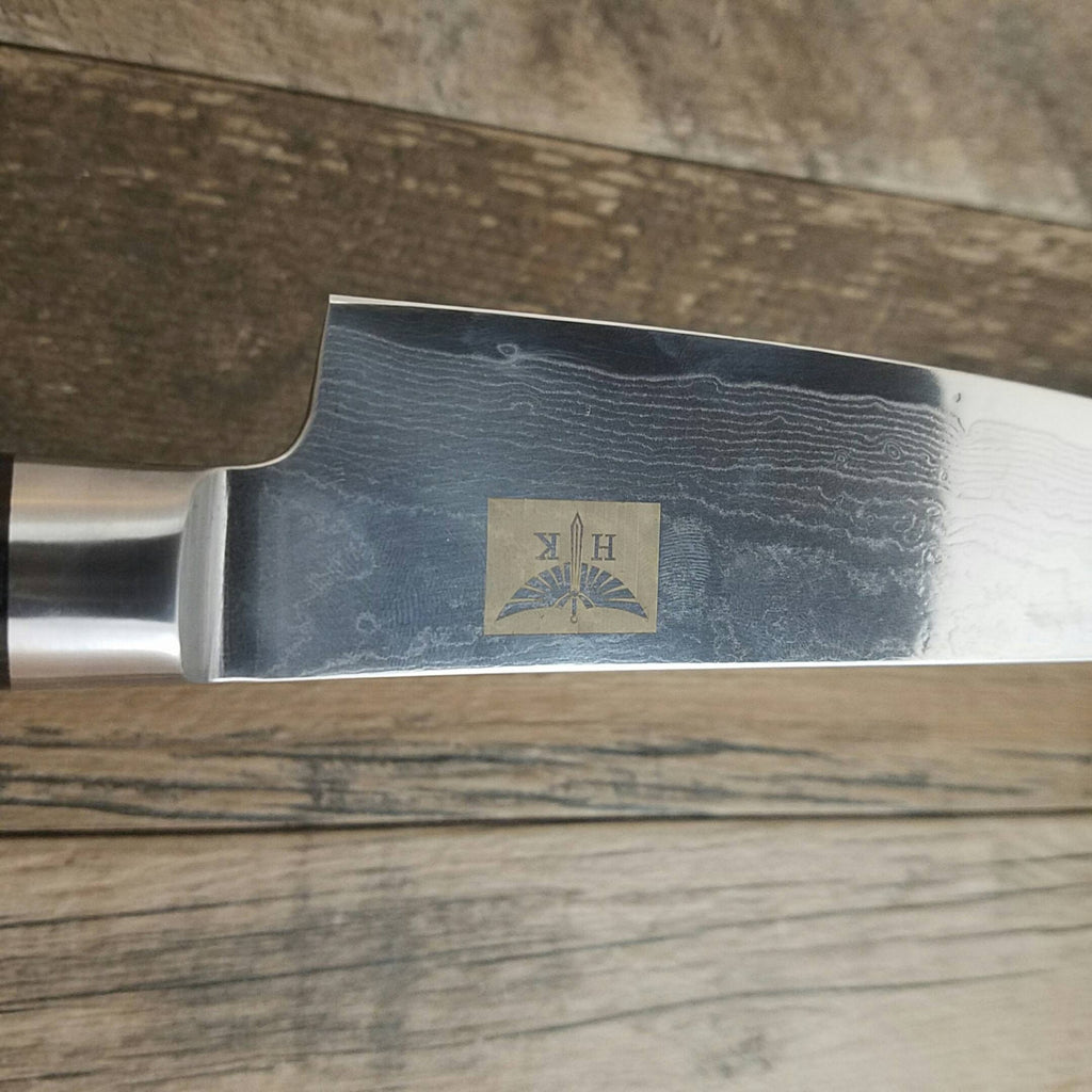 VG-10 STAINLESS Damascus 8" Santuko Chef Knife ǁ Ergonomic ǁ Professional Chef ǁ Sharp - HomeTown Knives